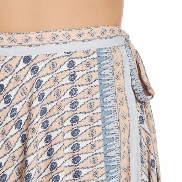 Free People Wrap Skirt - Picture 6 of 9